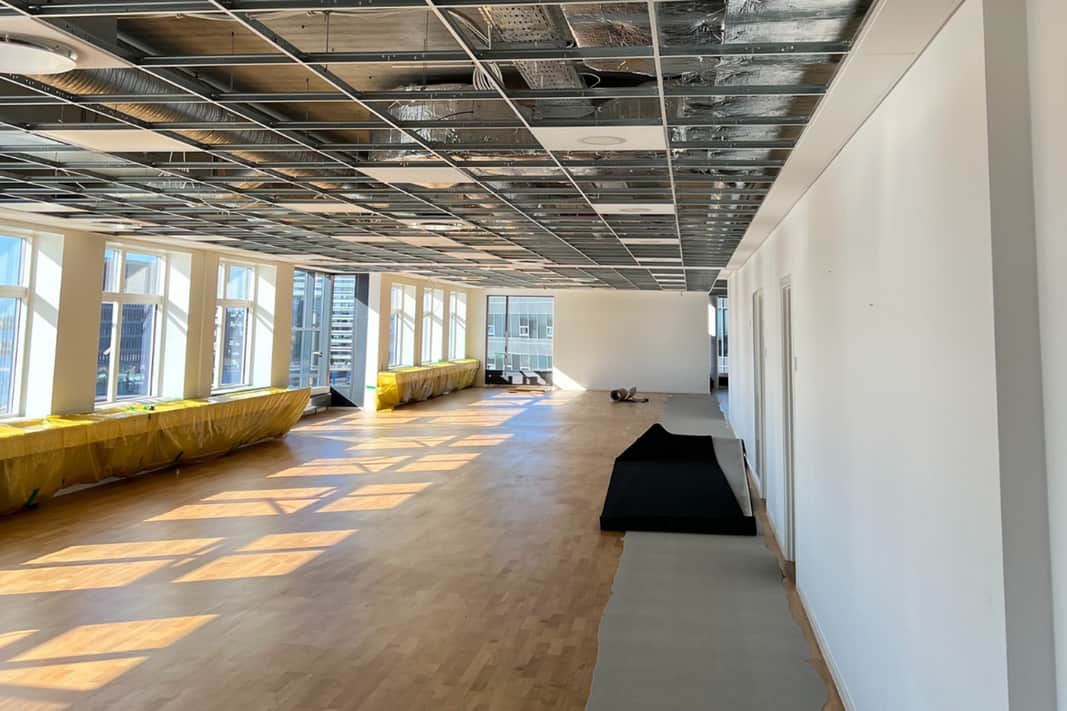 Cadeler ombygning af kontor