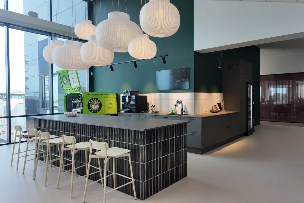 MobilePay kontor caféområde