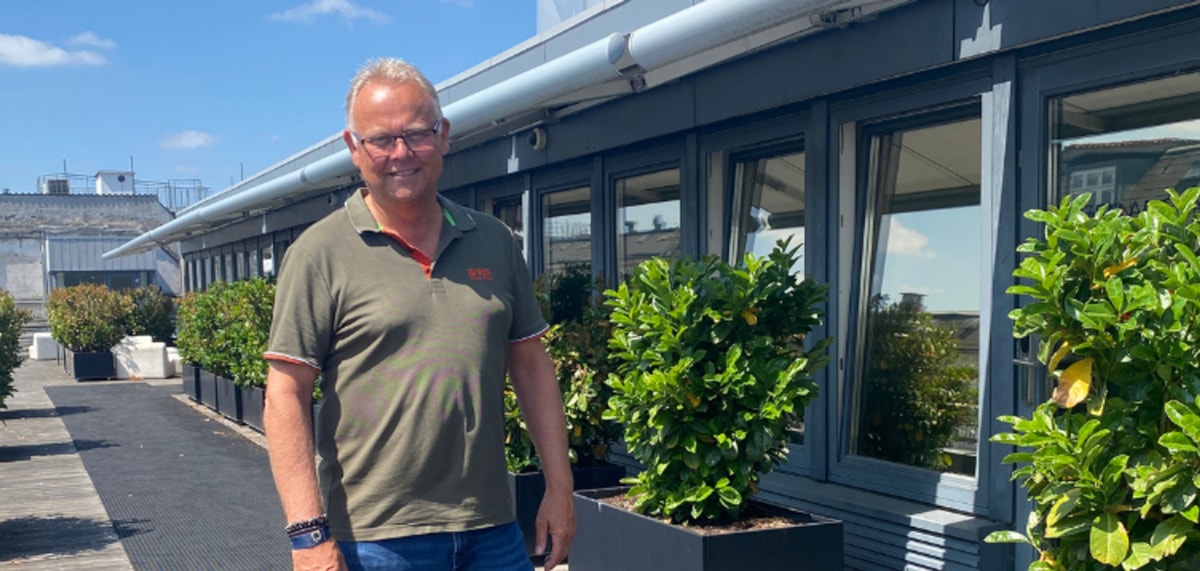 Billedet viser ombygningen hos Cphbusiness p&aring; Nansensgade 19