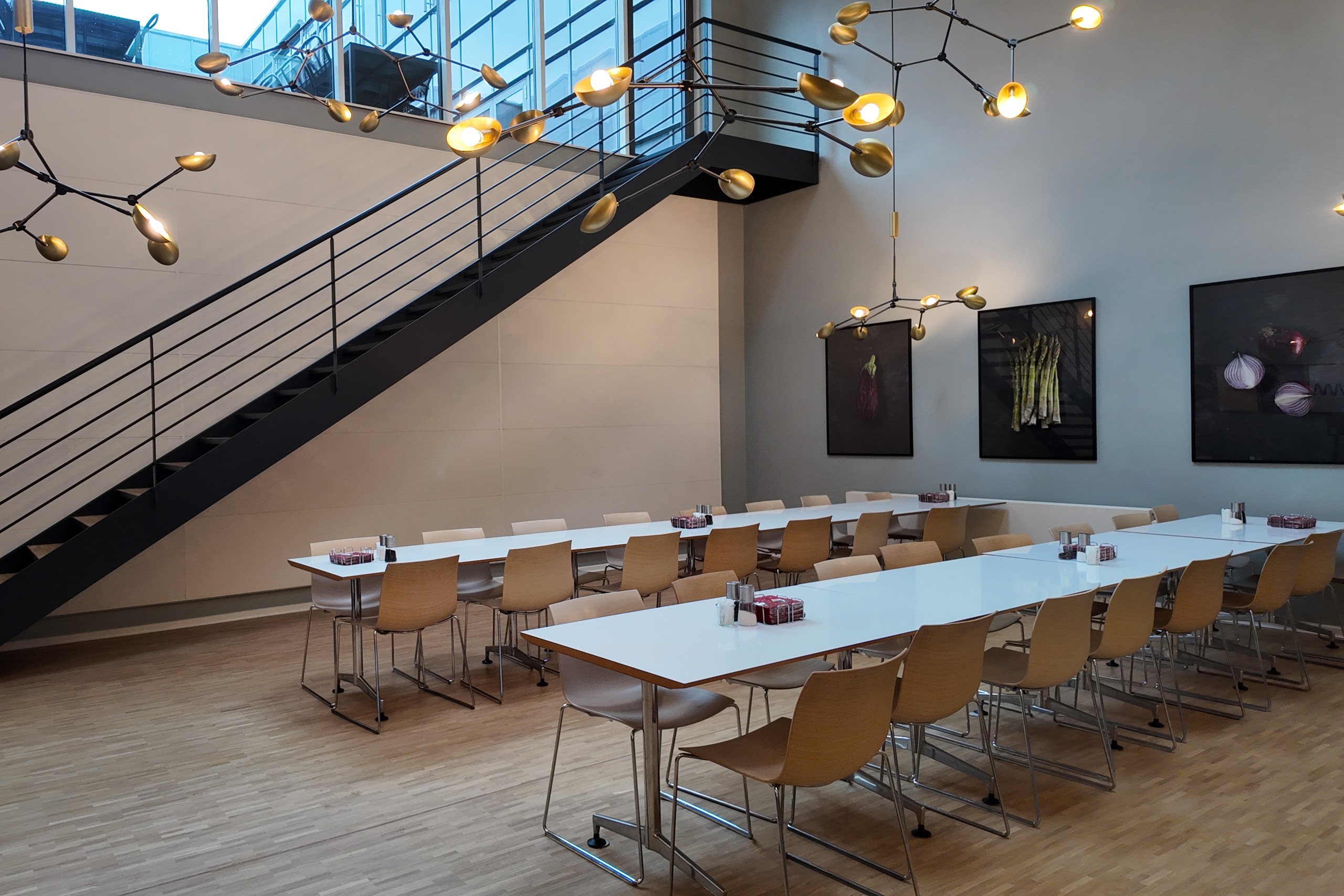 Billedet viser kantinen p&aring; Hovedvejen 1.