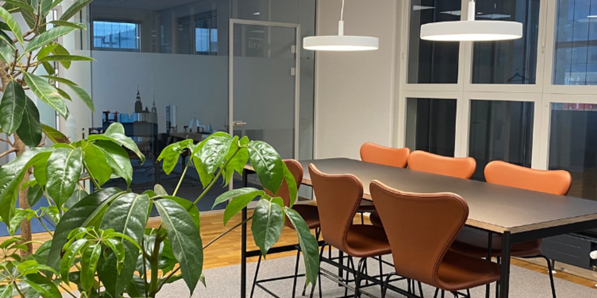 Billedet viser Middelfart Sparekasses nye kontor p&aring; Kalvebod Brygge 45